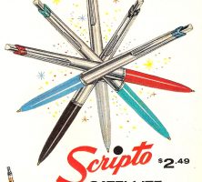 Scripto Inc. Pen Advertisement