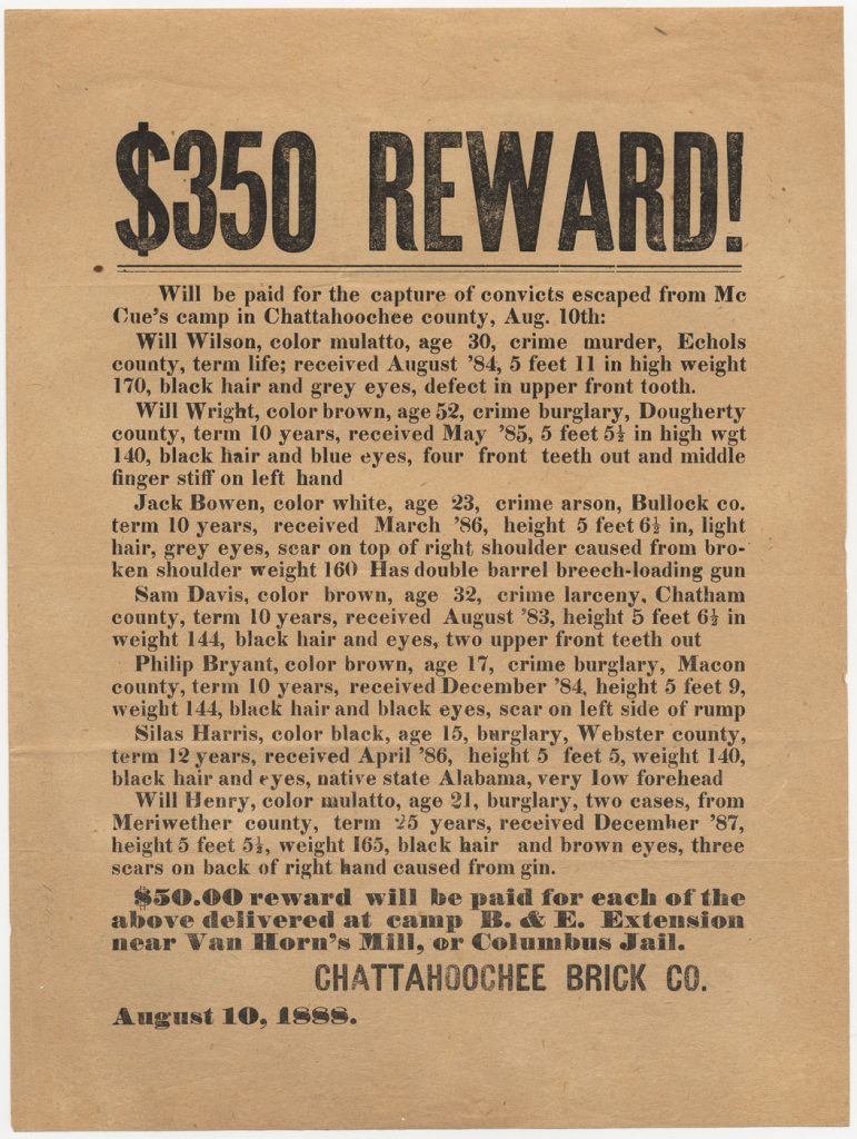 Chattahoochee Brick Company Broadside