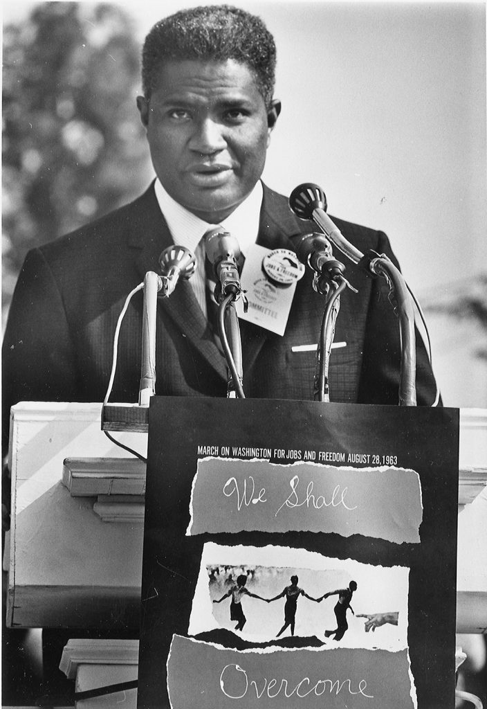Ossie Davis at the 1963 Civil Rights March