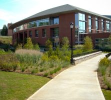 Exterior of the Lamar Dodd School of Art