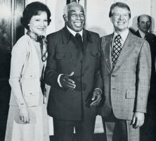 Graham Jackson Sr. with Jimmy Carter and Rosalynn Carter