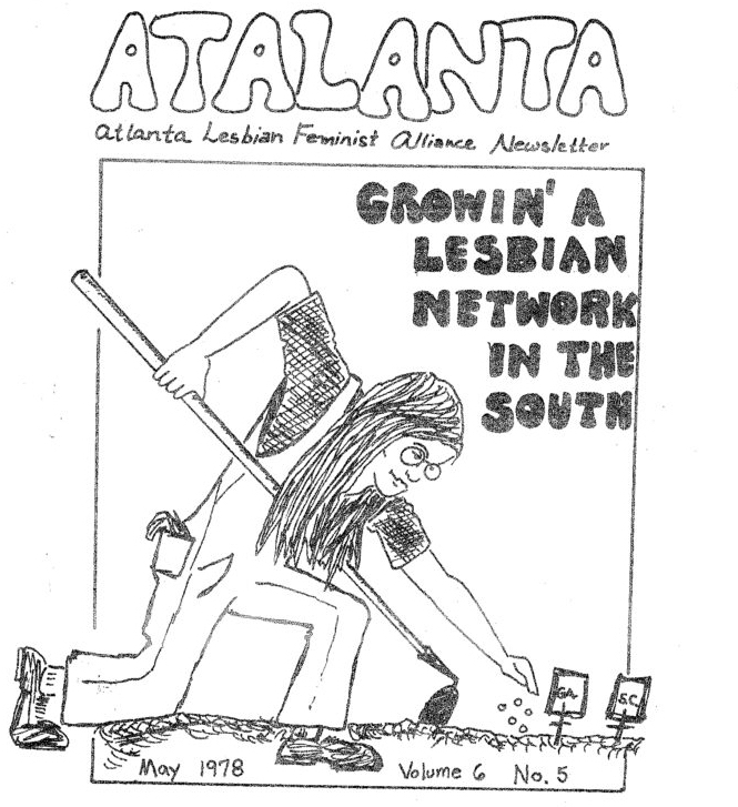 Issue cover of May 1978 Atalanta newsletter